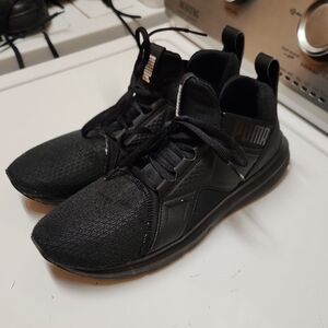 Puma Men's Black Athletic Shoes